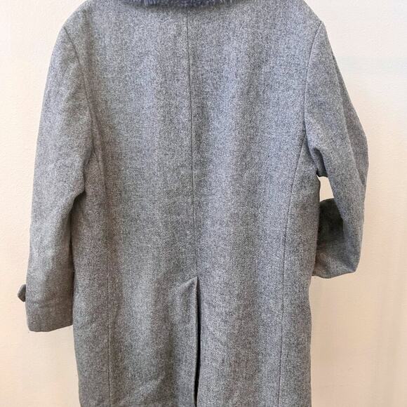 1960's Vintage Blokecore Wool Faux Fur lIned Regency Large 42 Classic Heritage - Picture 7 of 9